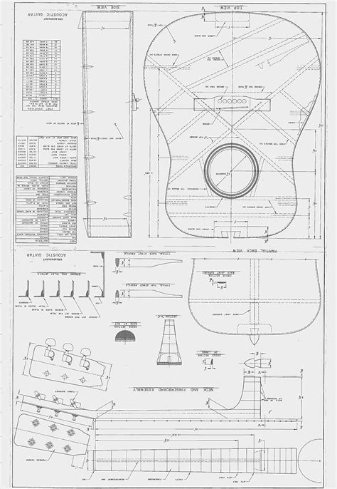 electrical plans for guitar load box|acoustic guitar building plans.